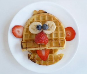 Funny food face